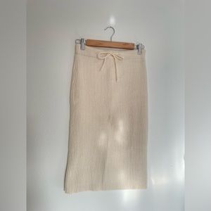 Petal & Pup Ivory Sweater Skirt